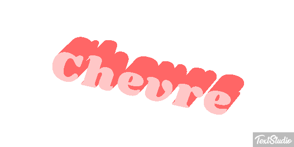 Chèvre Effet de texte