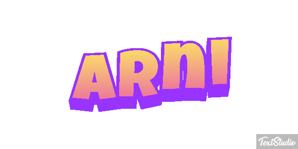 Arni Text effect