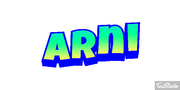 Arni Text effect