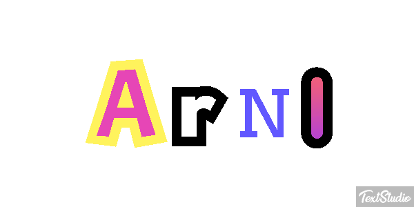 Arni Text effect