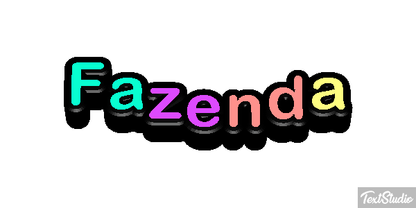 Fazenda Efeito do texto