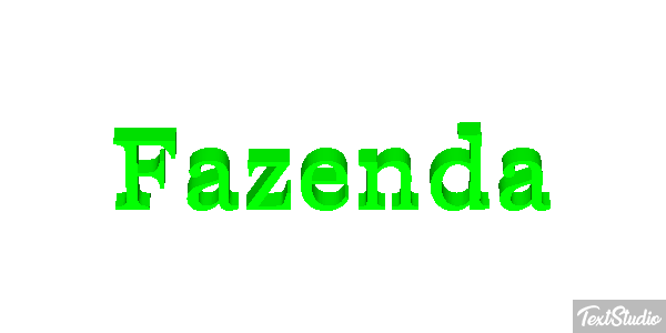 Fazenda Efeito do texto