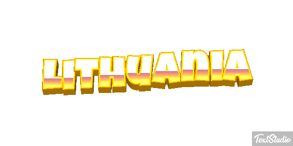 Lithuania Effet de texte