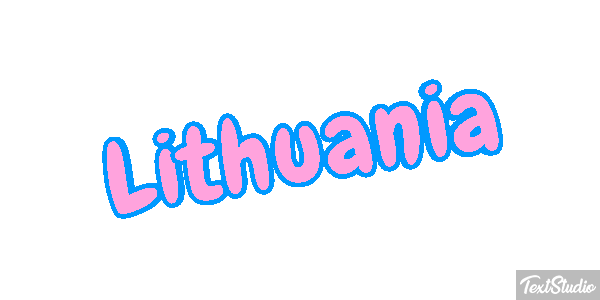 Lithuania Effet de texte