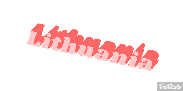 Lithuania Effet de texte