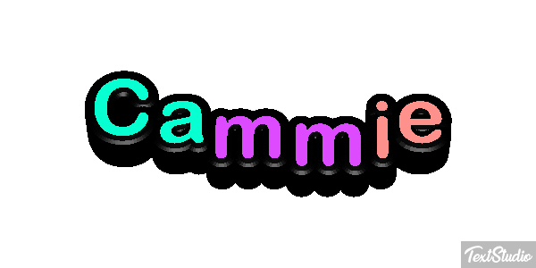 Cammie Efecto de texto