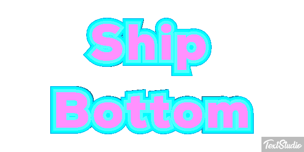 Ship Bottom Efeito do texto