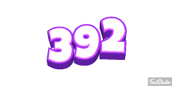 392 Text effect