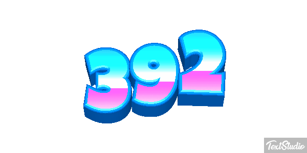 392 Text effect