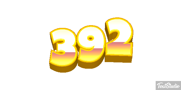 392 Text effect