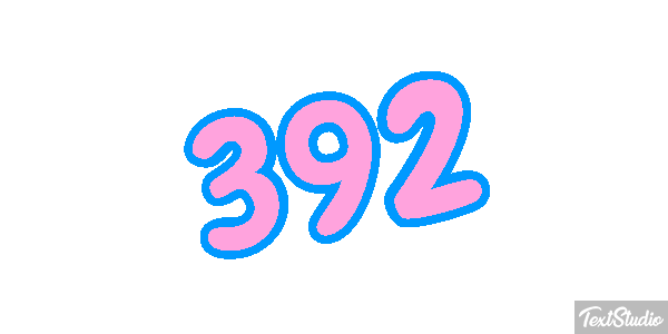 392 Text effect