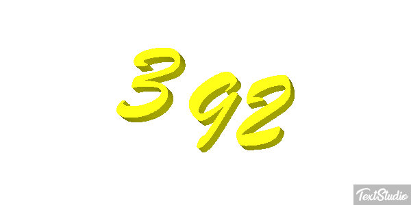 392 Text effect
