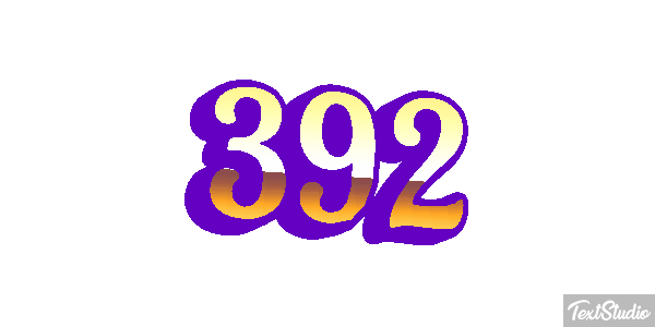 392 Text effect