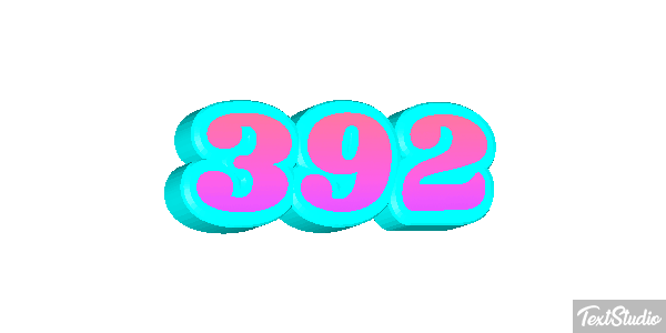 392 Text effect