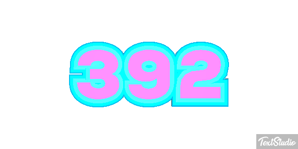 392 Text effect