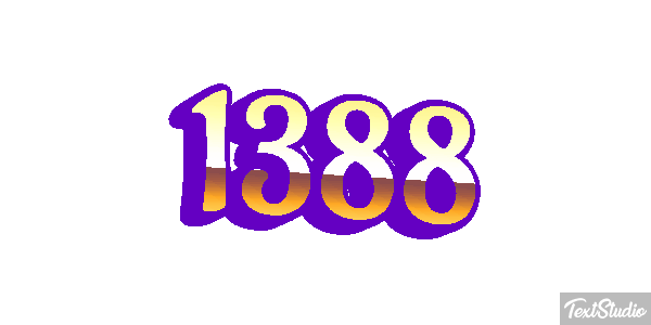 1388 Text effect