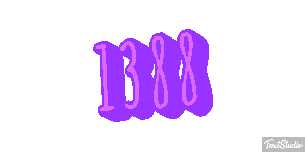 1388 Text effect