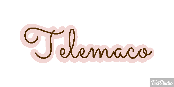Telemaco Effetto testo