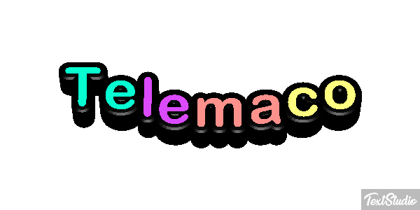 Telemaco Effetto testo