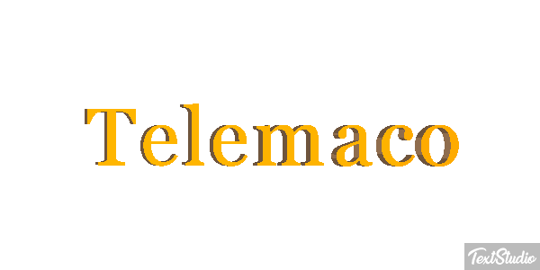Telemaco Effetto testo