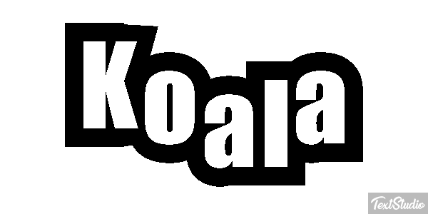 Koala Efecto de texto