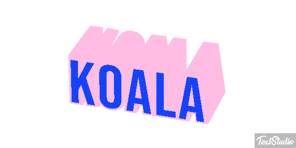 Koala Efecto de texto