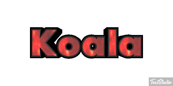 Koala Efecto de texto