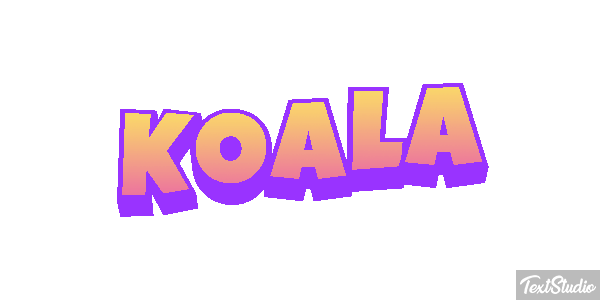 Koala Efecto de texto