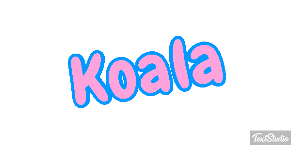 Koala Efecto de texto