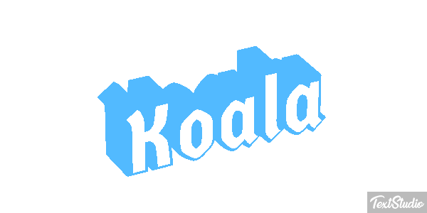 Koala Efecto de texto