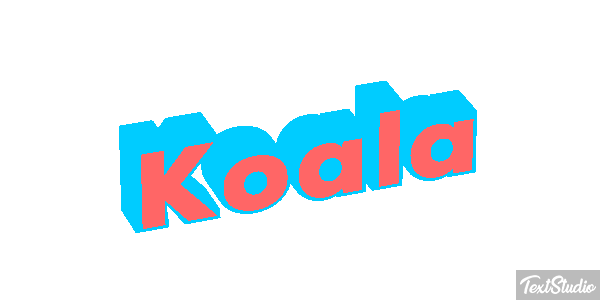 Koala Efecto de texto