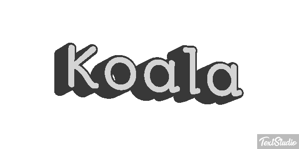 Koala Efecto de texto