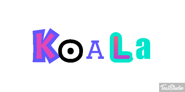 Koala Efecto de texto