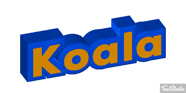 Koala Efecto de texto
