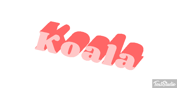 Koala Efecto de texto