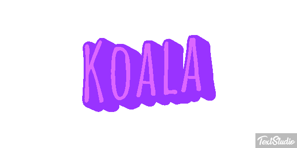 Koala Efecto de texto