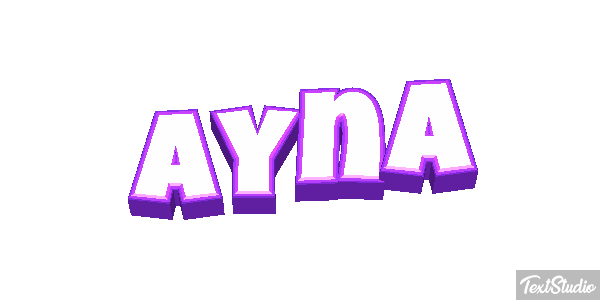 Ayna Effetto testo
