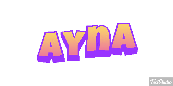 Ayna Effetto testo