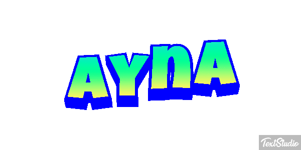 Ayna Effetto testo