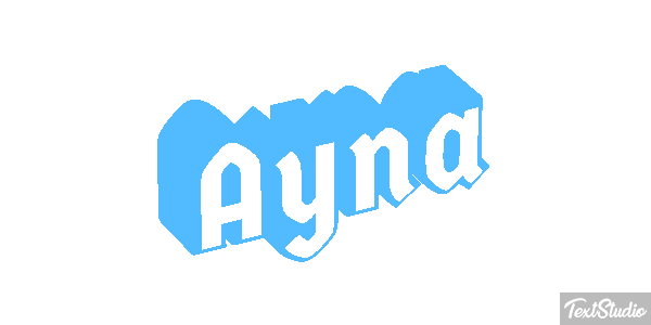 Ayna Effetto testo