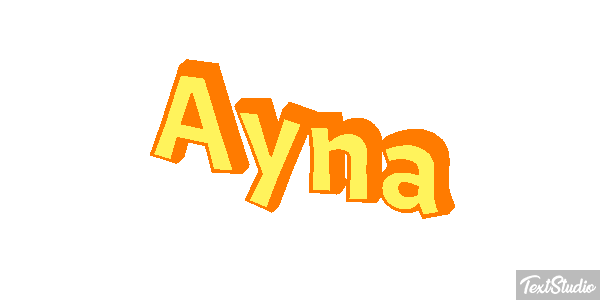 Ayna Effetto testo