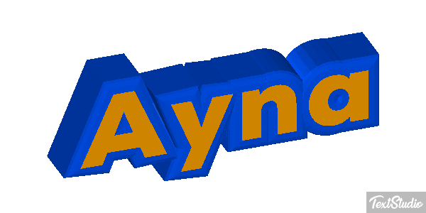Ayna Effetto testo