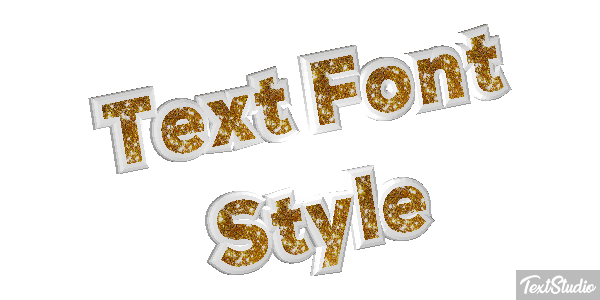 Text Font Style Effetto testo