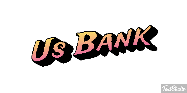 Us Bank Efeito do texto