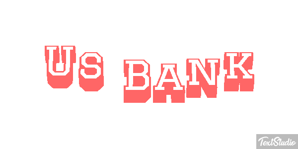 Us Bank Efeito do texto