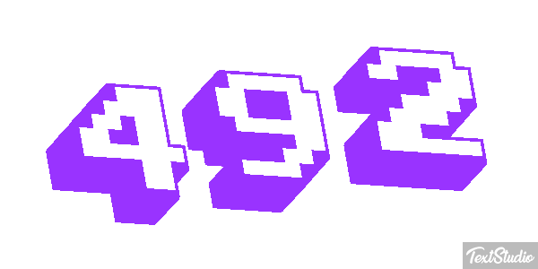 492 Text effect