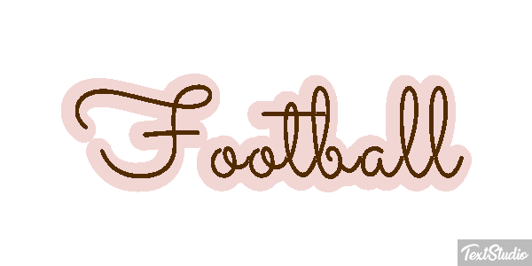 Football Texteffekt