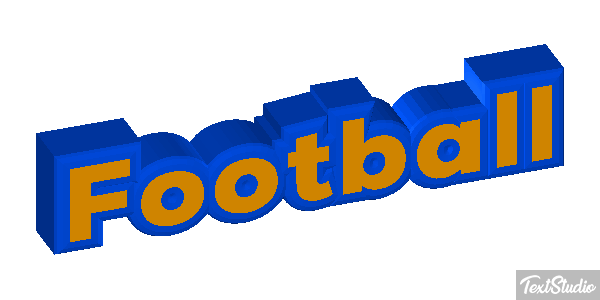 Football Texteffekt