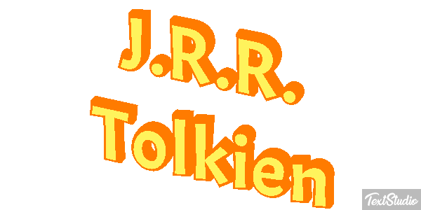 J.R.R. Tolkien Efeito do texto