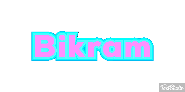 Bikram Text effect